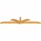 Ekena Millwork Redmond Rough Sawn Timber Gable Bracket, Western Red Cedar, 108"W x 22"H x 4"D x 4"F, 5/12 Pitch GBW108X22X0404RED00RWR - alternate 3